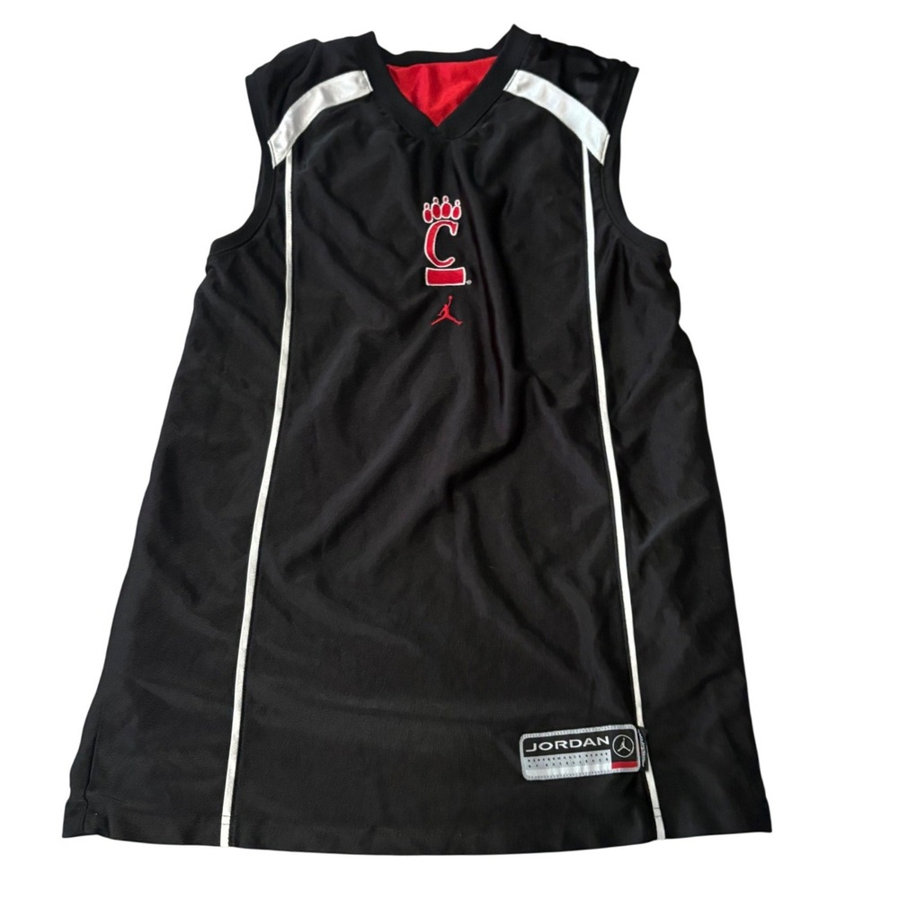 Jordan Brand Cincinnati Bearcats Reversible Basketball Jersey Mens Large NCAA